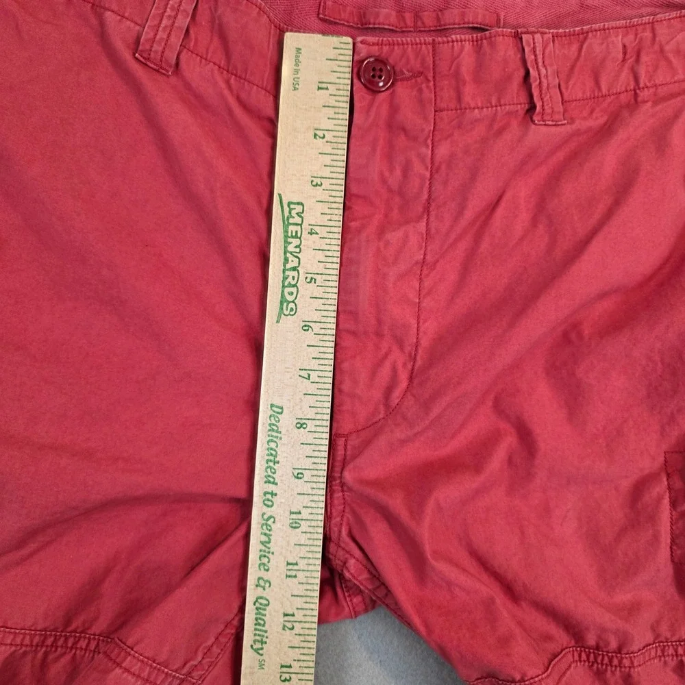 Polo Ralph Lauren Mens Nantucket Red Utility Canvas Cargo Shorts Classic Fit 38